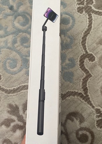 Kablosuz Manyetik Selfie Çubuğu ve Tripod Siyah - Görsel 2