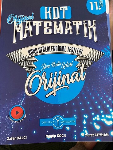 11. sınıf orijinal matematik föyleri
