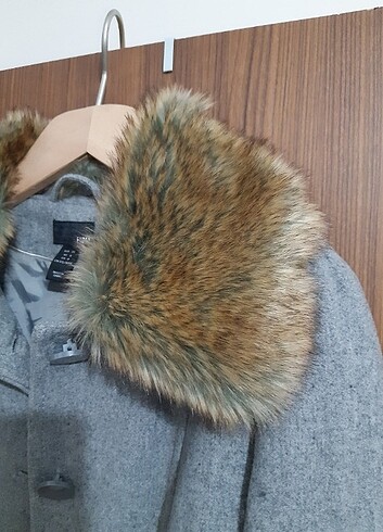 H&M KADIN GRİ KABAN