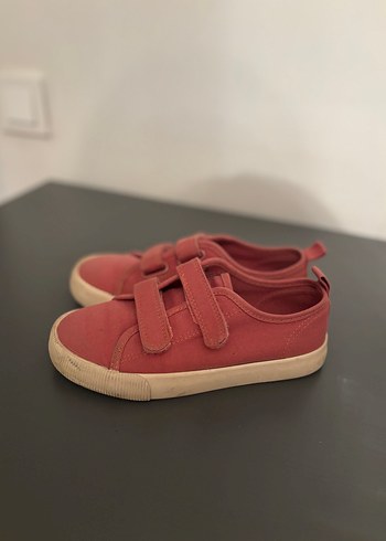 H&M H&M Kız Çocuk Pembe Bez Cırt Cırtlı Spor Ayakkabı