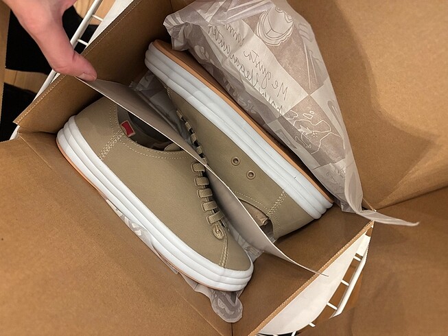 38 Beden camel Renk Camper ayakkabı
