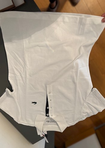 Lacoste Lacoste Kadın Beyaz Polo Tişört -38 beden