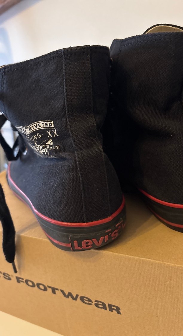 Levis Siyah Kansas Erkek Spor Ayakkabı - 44 numara - Görsel 4