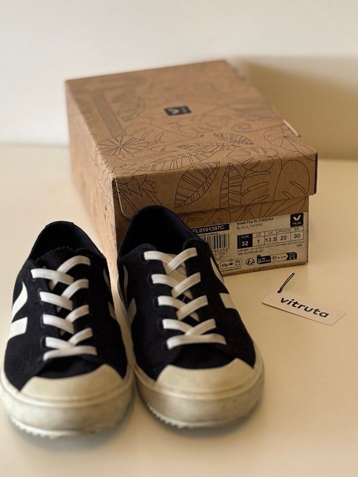 Veja Kız Çocuk Kanvas Spor Ayakkabı - 32 - Görsel 2