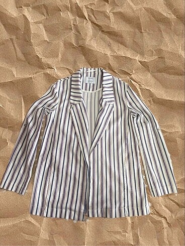 xs Beden beyaz Renk Blazer İnce Ceket