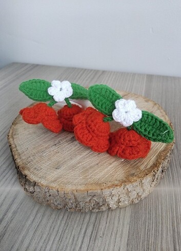 Gelincik çiçeği lastik toka  - Görsel 3