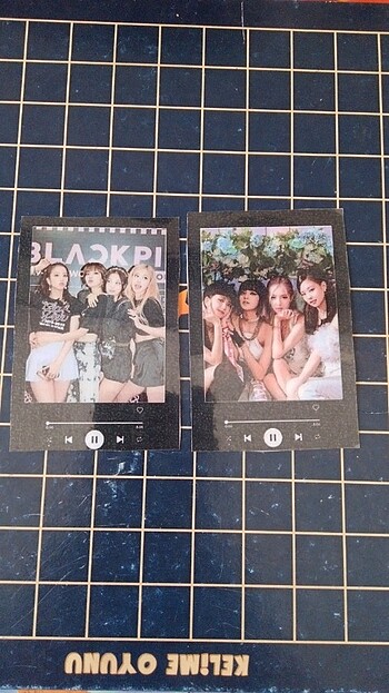 Blackpink fotokart grup 2'li set
