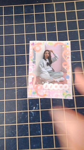 Blackpink jisoo fotokart