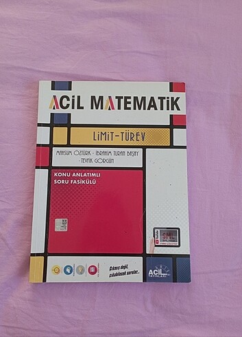 ACİL MATEMATİK LİMİT-TÜREV FASİKÜLÜ