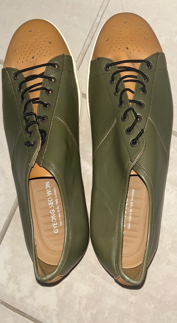 Erkek Klasik Yeşil Günlük Ayakkabı - Görsel 2