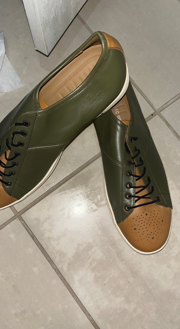 Erkek Klasik Yeşil Günlük Ayakkabı - Görsel 4