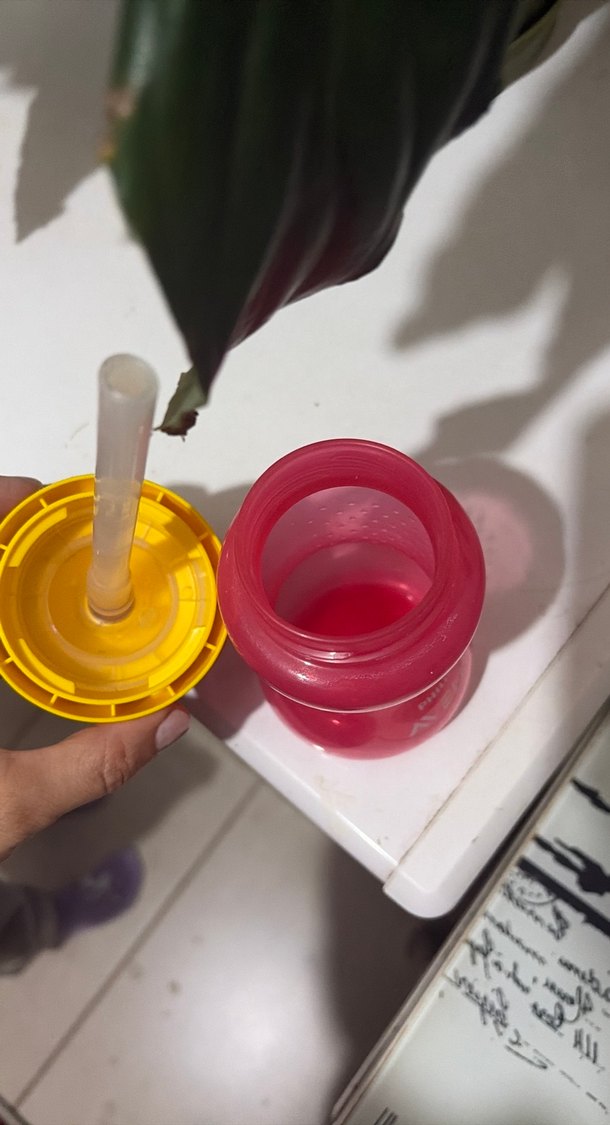 PHILIPS AVENT Pembe Bebek Biberonu - Görsel 5