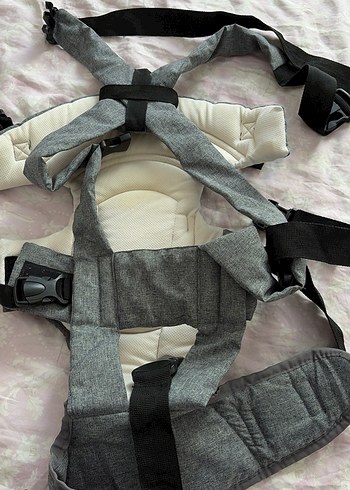 Gri Bebek Kanguru Taşıyıcı - Görsel 5