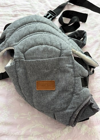 Gri Bebek Kanguru Taşıyıcı - Görsel 4