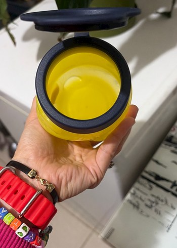 Sarı Renkli Çocuk Termos kutu - Görsel 4