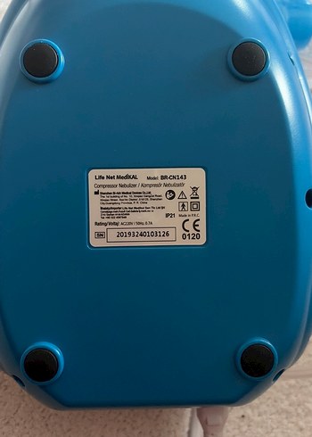 LifeNet Beyaz Nebulizatör Cihazı - Görsel 3