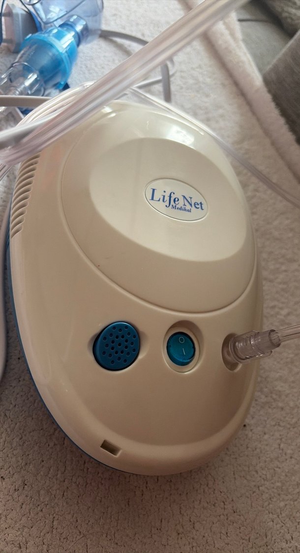 LifeNet Beyaz Nebulizatör Cihazı - Görsel 4