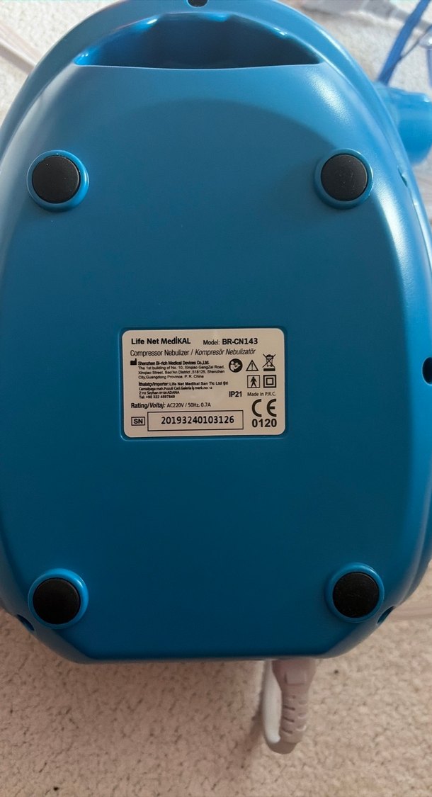LifeNet Beyaz Nebulizatör Cihazı - Görsel 3
