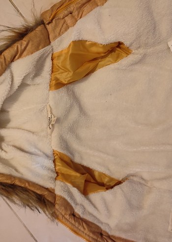 Kürklü Kapüşonlu Erkek Çocuk Kabanı - Görsel 4