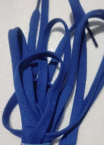 Adidas Mavi Spor Ayakkabı Bağcığı - Görsel 3