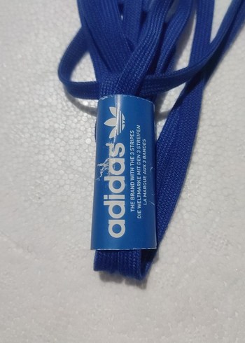 Adidas Mavi Spor Ayakkabı Bağcığı - Görsel 2