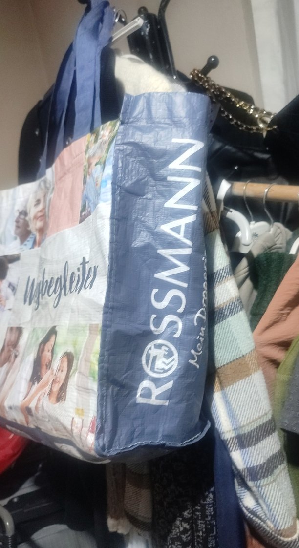 Baskılı Gri Kadın  alışveriş çantası  Çanta - Görsel 2