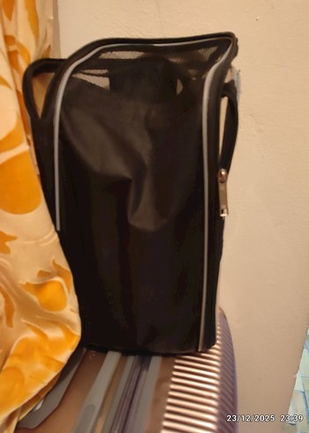 Gri Kedi Taşıma Çantası ilk foto görsel olsun diye paylaştım - Görsel 7