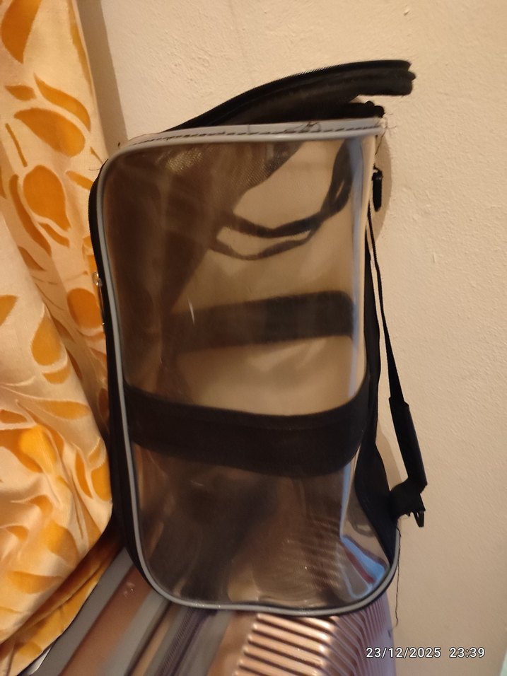 Gri Kedi Taşıma Çantası ilk foto görsel olsun diye paylaştım - Görsel 2