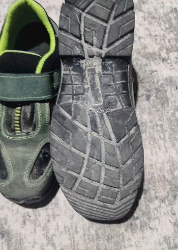 Gri-Yeşil Erkek Spor Outdoor Ayakkabı - Görsel 3