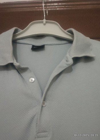 Gri Erkek Polo Tişört Kısa Kollu - Görsel 2