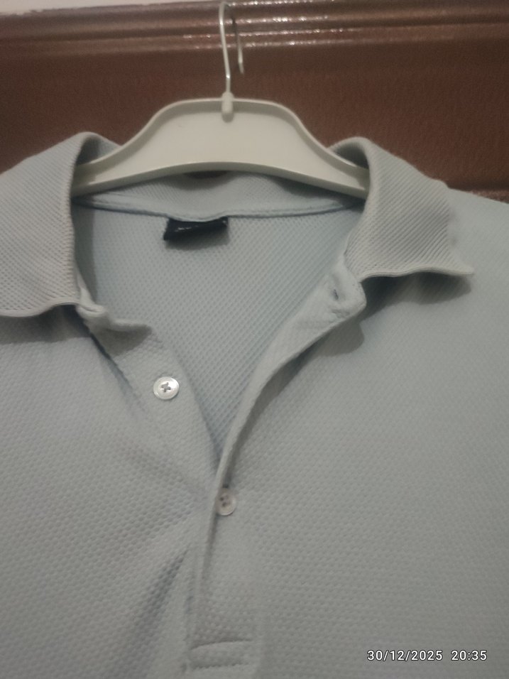 Gri Erkek Polo Tişört Kısa Kollu - Görsel 2