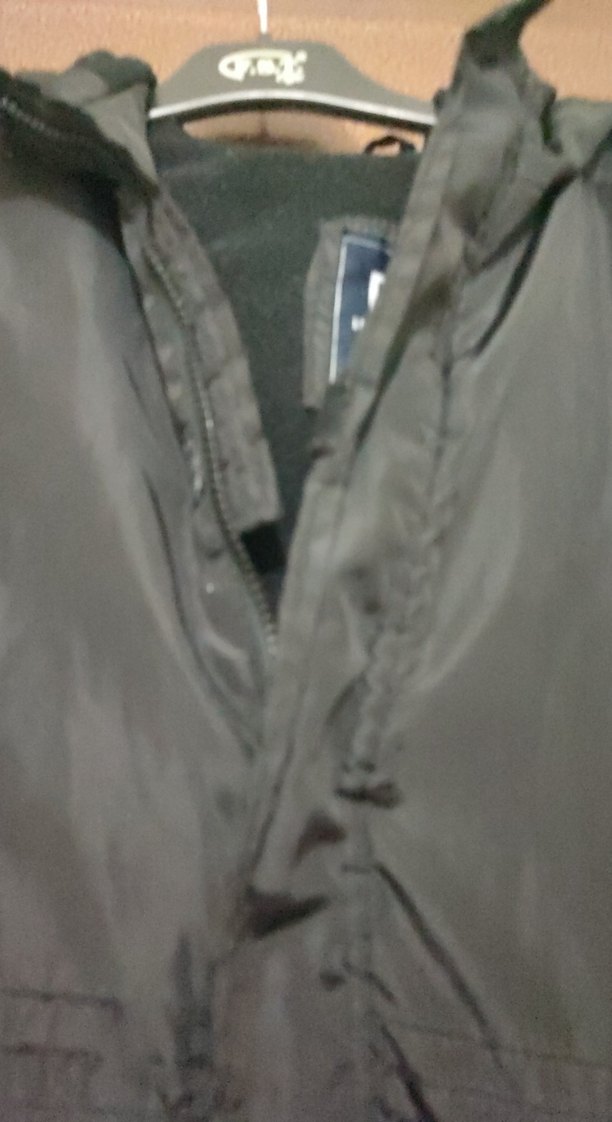 Erkek Çocuk Siyah Street Wear Kaban - Görsel 2