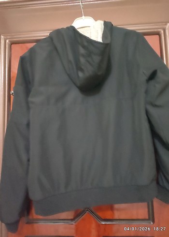 Siyah Fermuarlı  erkek Ceket - Görsel 7