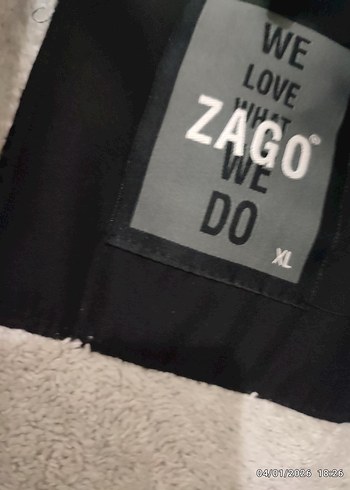 Siyah Fermuarlı  erkek Ceket - Görsel 6