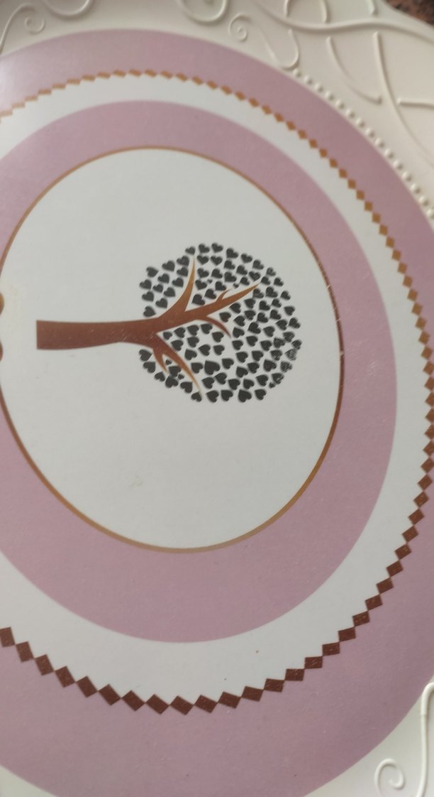 Pembe Pastel Desenli  mika çay tepsisi - Görsel 2