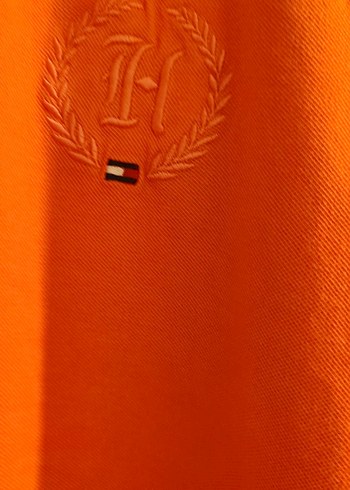 Turuncu Düğmeli Erkek Polo Tişört - Görsel 2