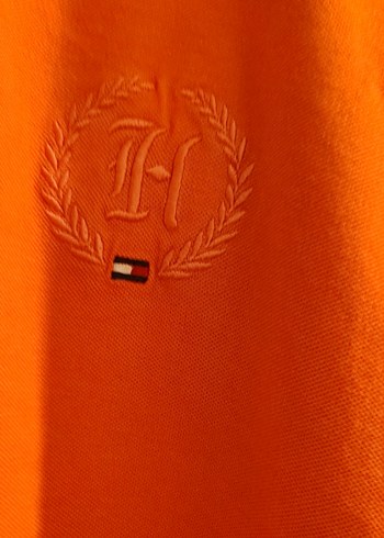 Turuncu Düğmeli Erkek Polo Tişört - Görsel 3