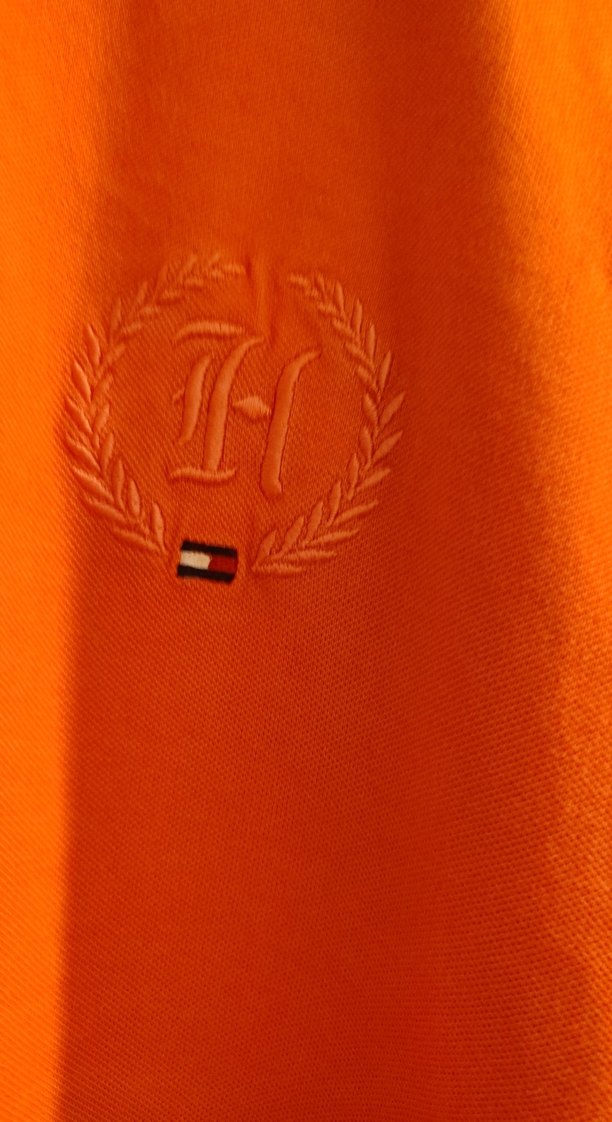 Turuncu Düğmeli Erkek Polo Tişört - Görsel 3