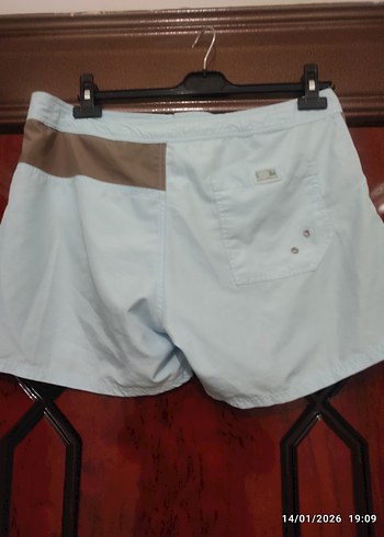 Mavi Gri Kemerli Erkek Mini Mayo - Görsel 2