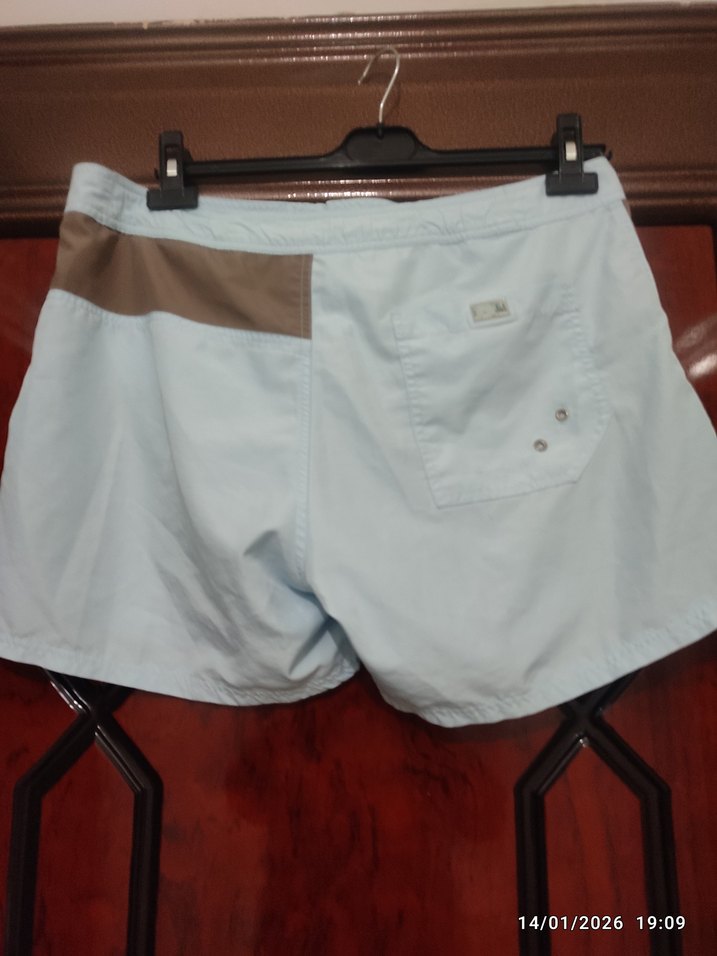 Mavi Gri Kemerli Erkek Mini Mayo - Görsel 2