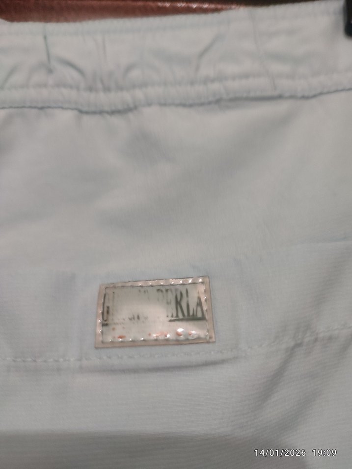 Mavi Gri Kemerli Erkek Mini Mayo - Görsel 3