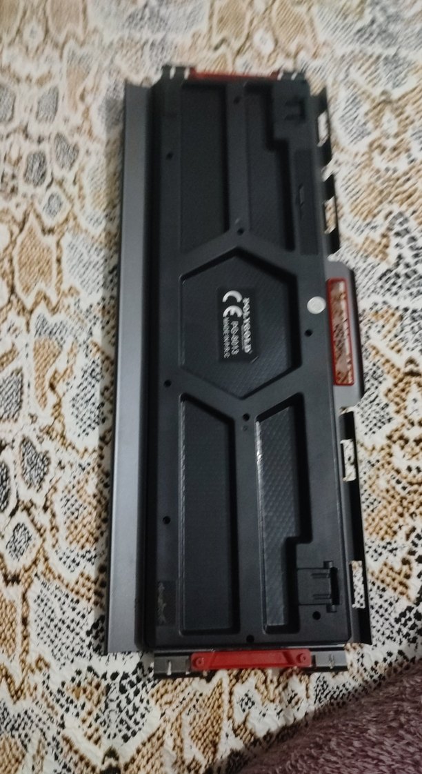 Kırmızı Detaylı Siyah Klavye - Görsel 2