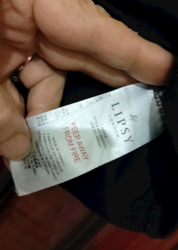 Kız Çocuk Siyah Baskılı Tişört - Görsel 4