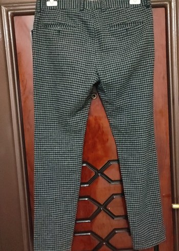 Kaşe Yün Kumaş Pantolon - Görsel 4