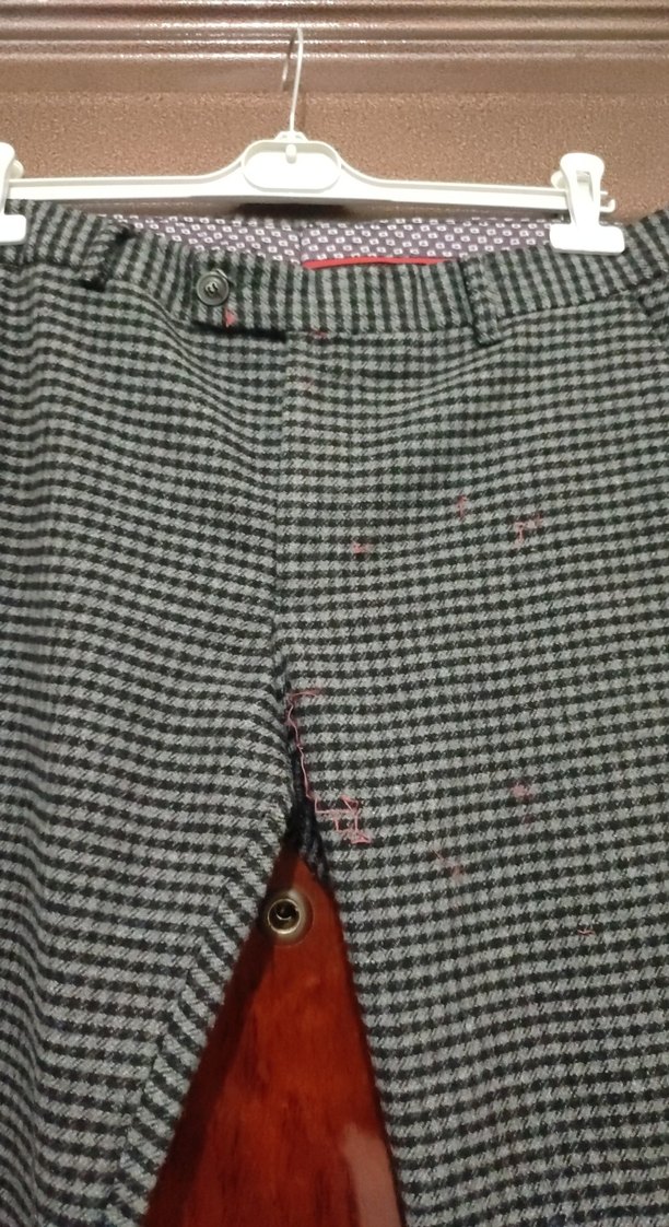 Kaşe Yün Kumaş Pantolon - Görsel 2