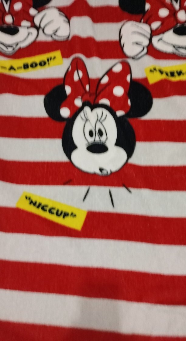 Kırmızı Baskılı Çocuk Battaniyesi - Görsel 2