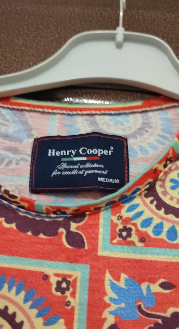 Renkli Baskılı Bohem Erkek Tişörtü - Görsel 2