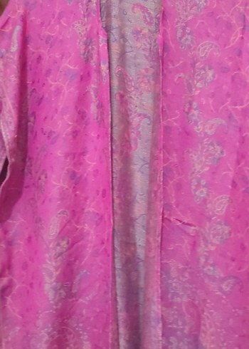 Pembe Bohem Tarzı Kadın pareo - Görsel 3