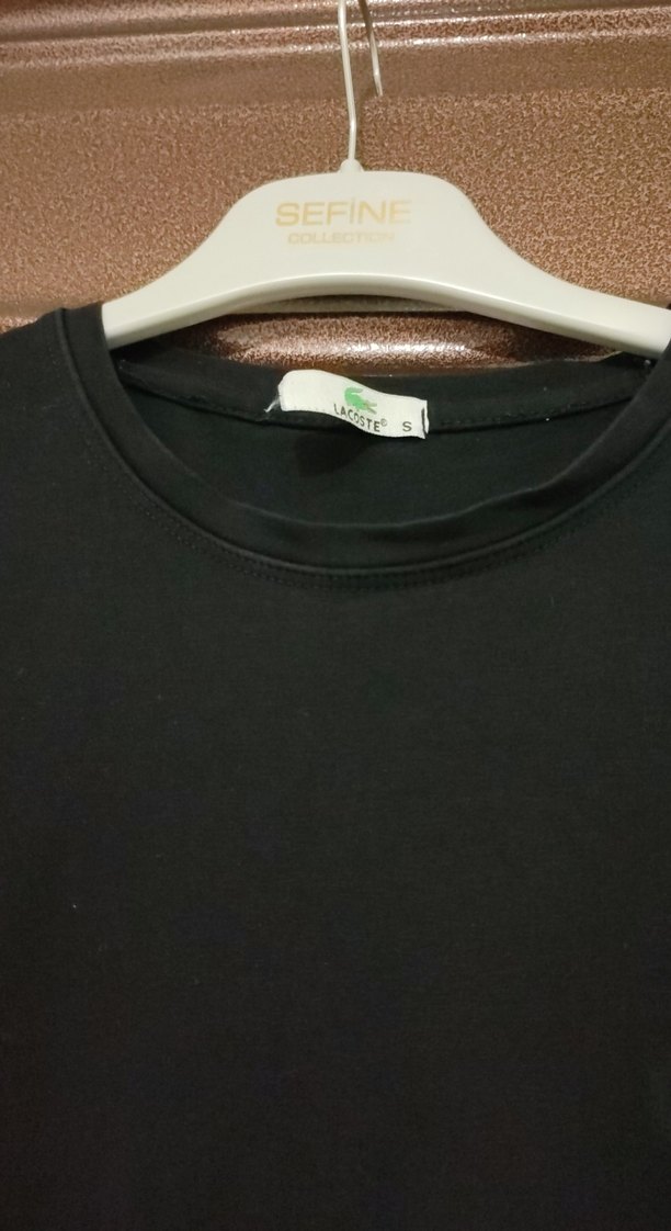 Erkek Siyah Kısa Kollu Slim Fit Tişört - Görsel 3