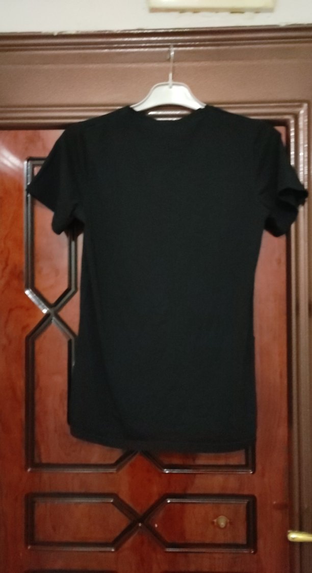 Erkek Siyah Kısa Kollu Slim Fit Tişört - Görsel 5